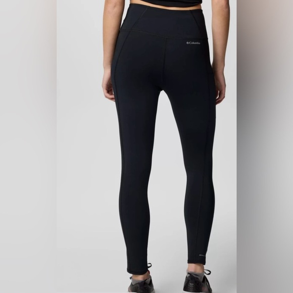 Columbia Pants - Columbia Women's Boundless Trek Black Pocket Leggings Size S EUC